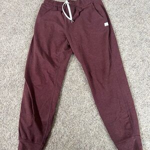 Vuori Women's Burgundy Joggers